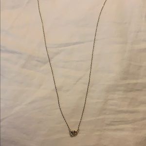 Authentic pandora two hearts necklace!!!